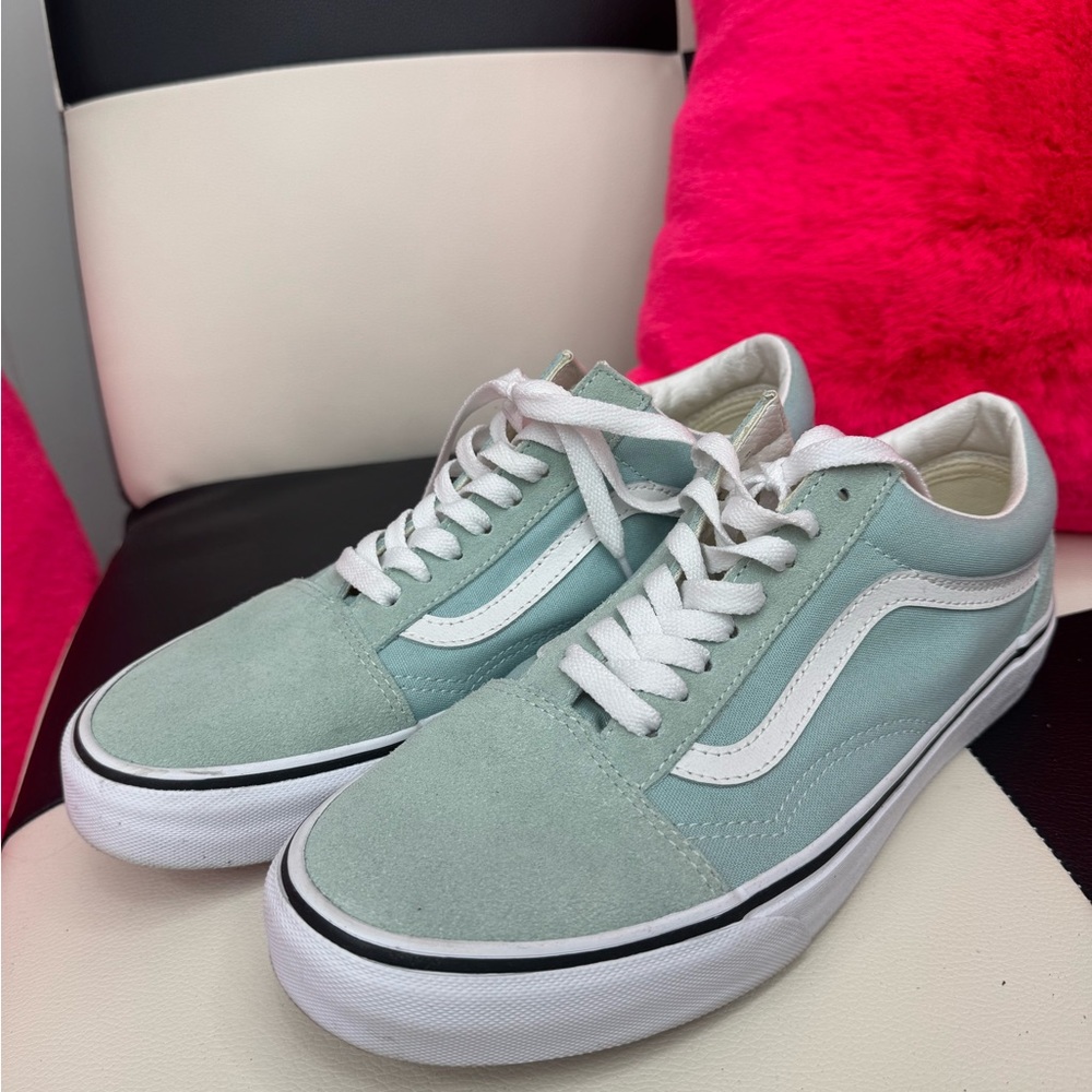 Vans Old Skool Canal Blue Shoes M 8.5 W 10
